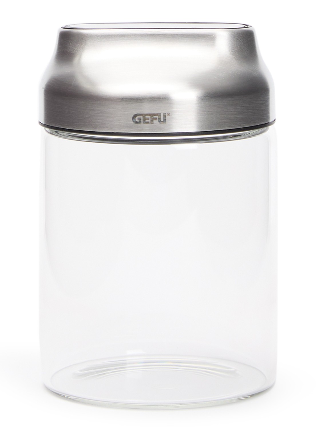 GEFU Kippo voorraadpot 70 cl - voorkant transparant