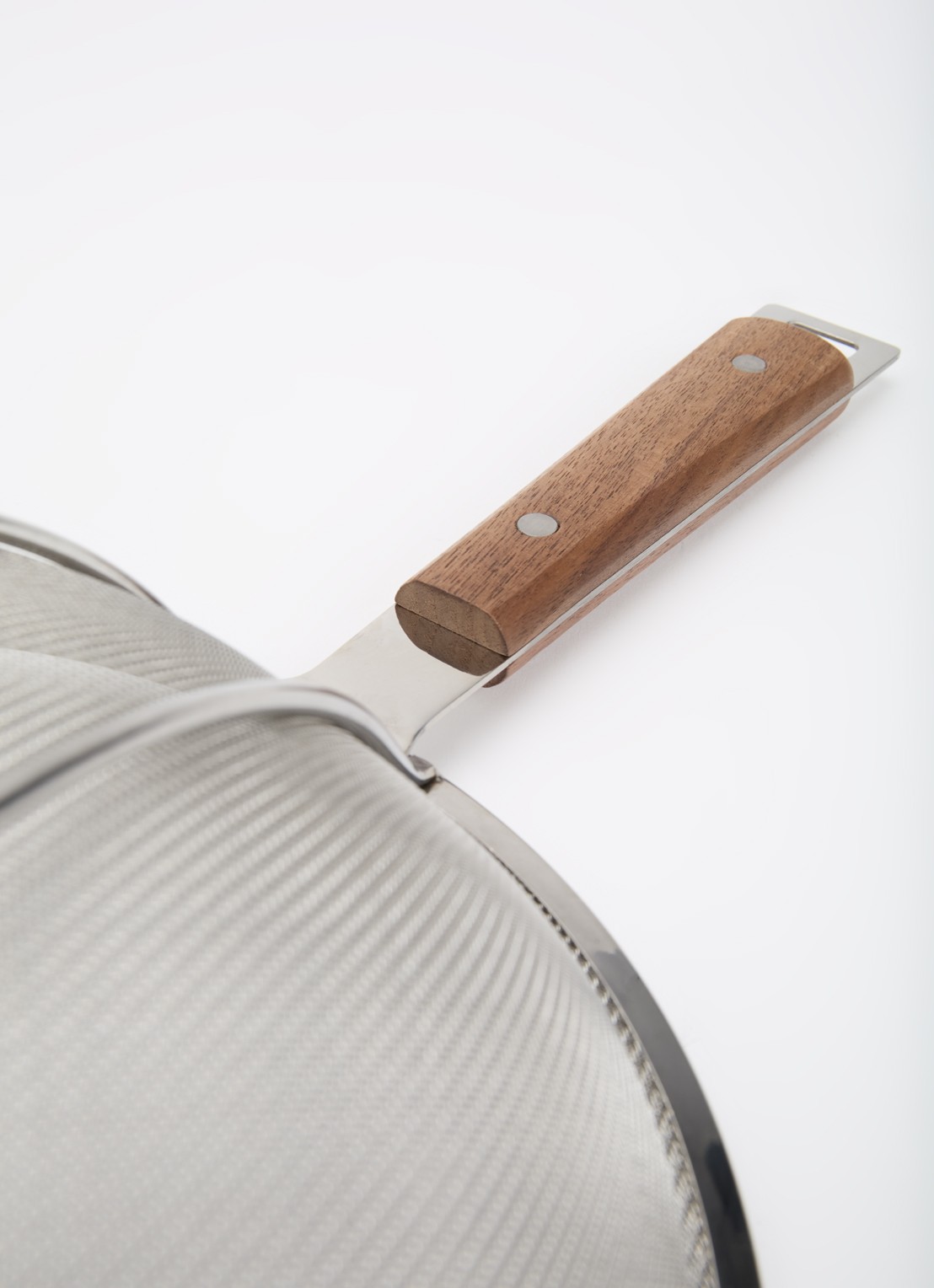 GEFU Passo Middel zeef 20 cm - voorkant 2 zilver