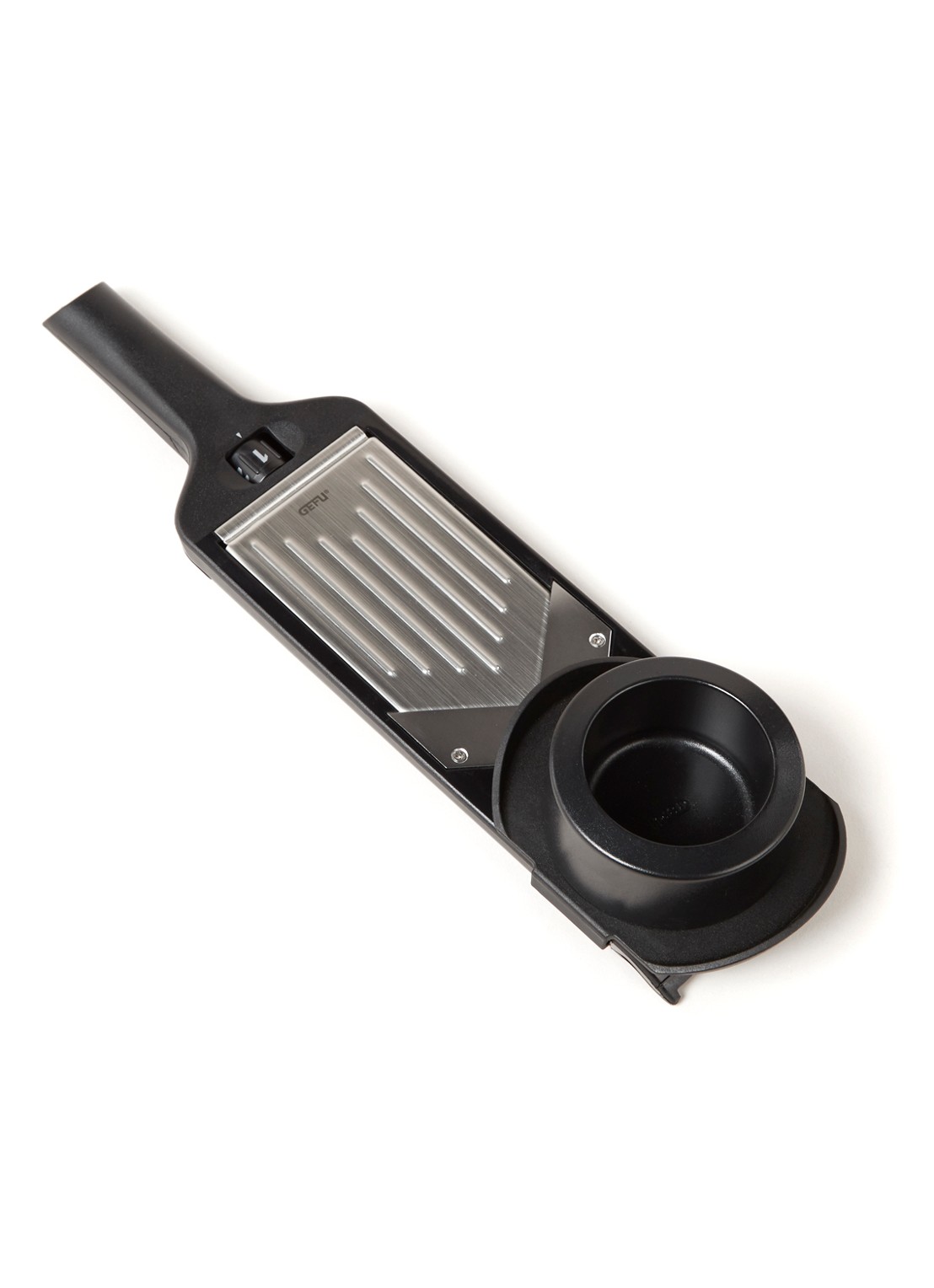 GEFU V-slicer mandoline  - voorkant zwart