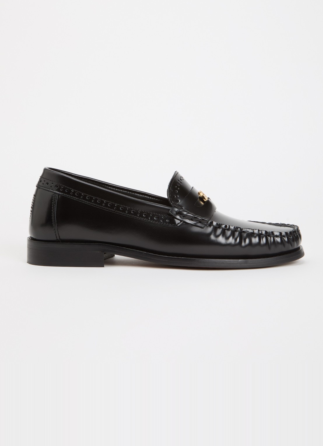 Gerard Darel Augustine loafer van leer - voorkant zwart