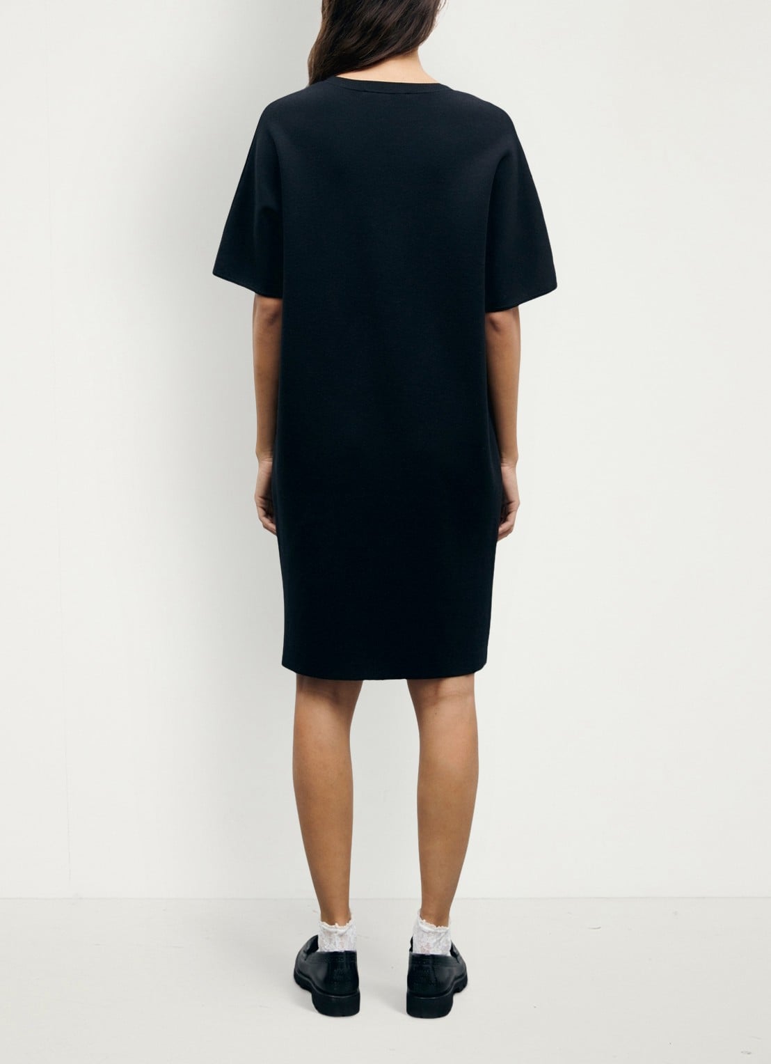 Gerard Darel Clo mini jurk - achterkant 6 zwart