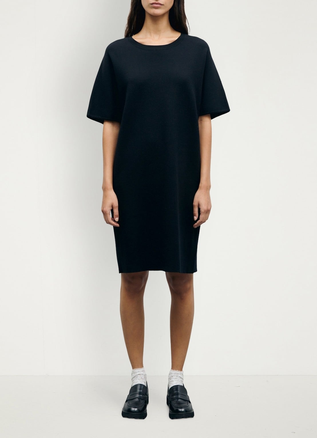 Gerard Darel Clo mini jurk - voorkant 5 zwart