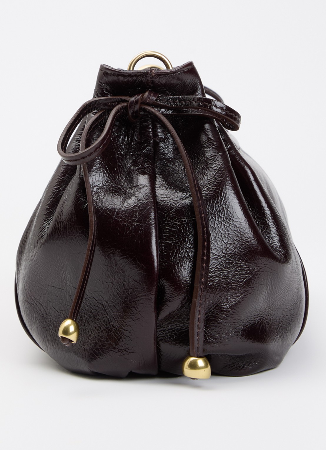Gerard Darel Dany handtas met afneembare schouderriem - detail 3 donkerbruin