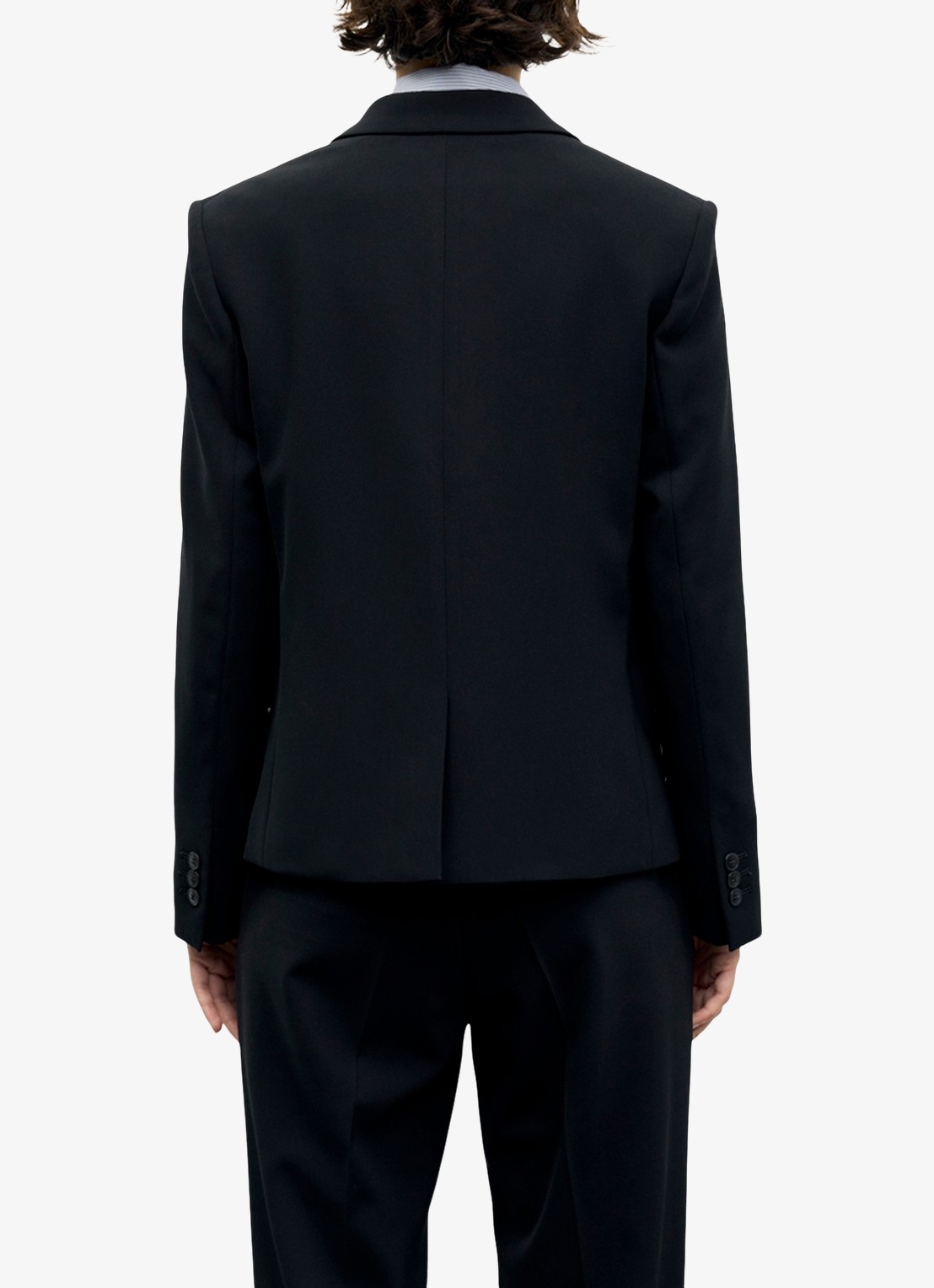 Gerard Darel Justa single-breasted blazer  - achterkant zwart