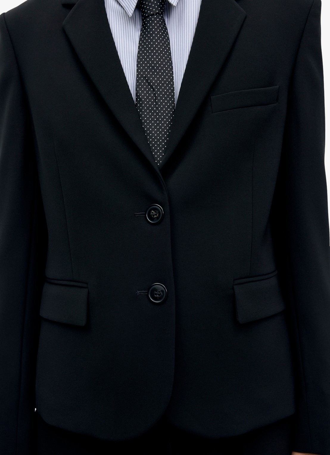 Gerard Darel Justa single-breasted blazer  - detail 2 zwart