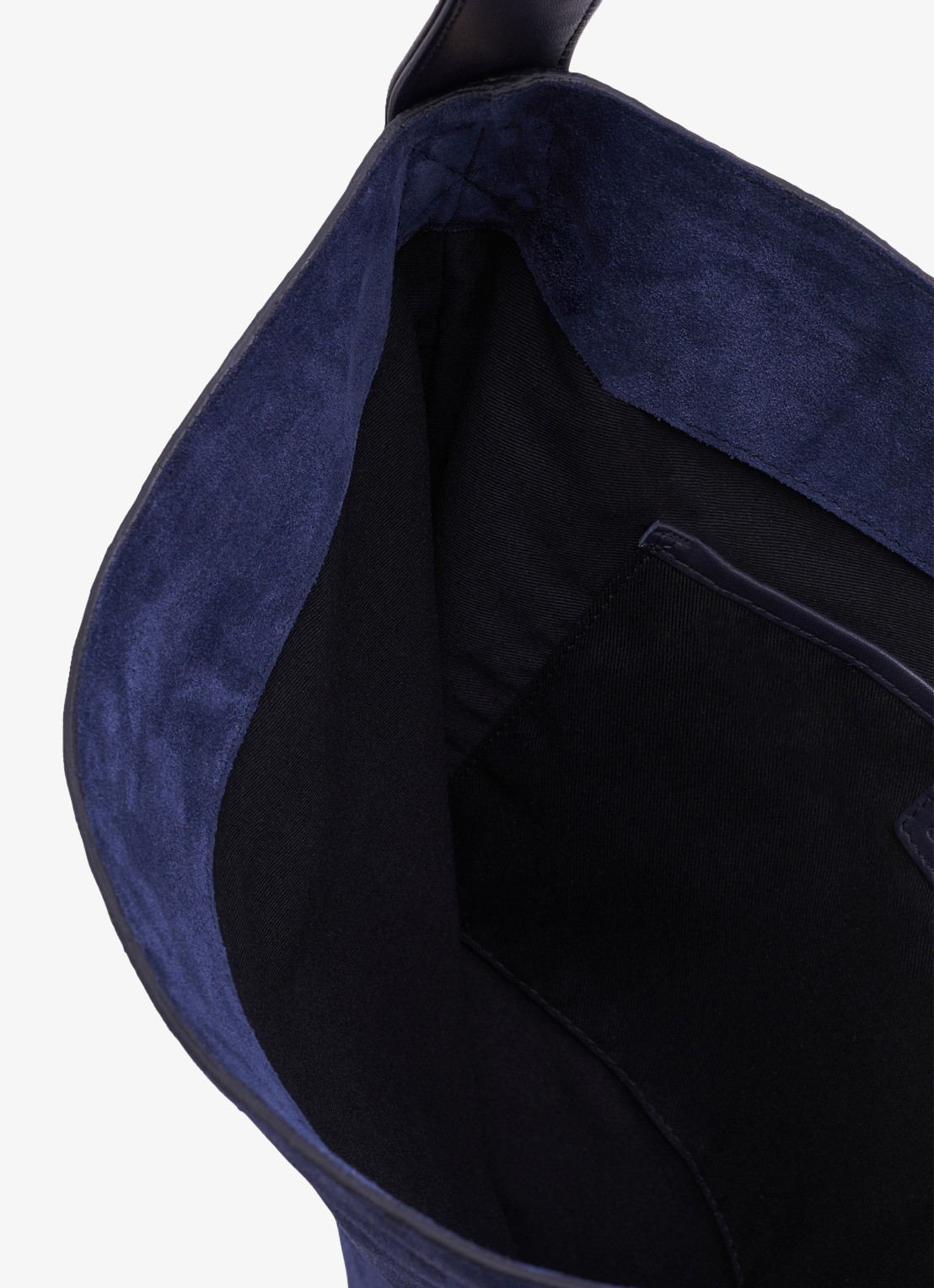 Gerard Darel Lady GD schoudertas van suéde - detail 3 donkerblauw