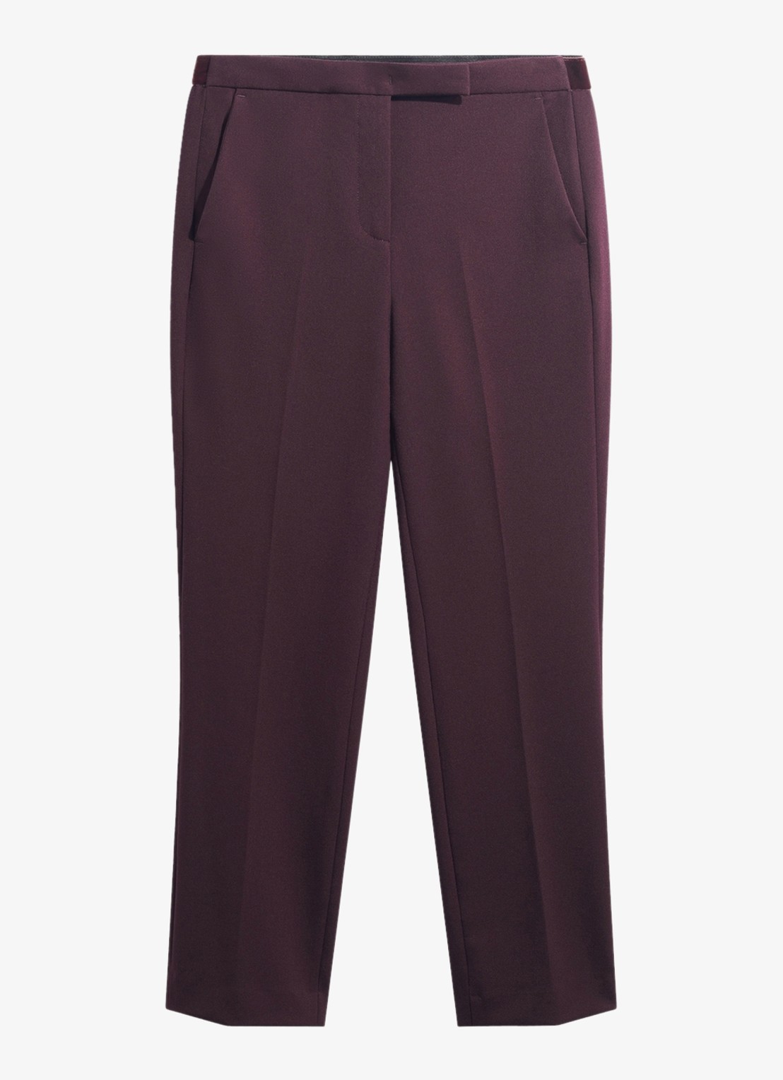 Gerard Darel May slim fit broek met elastische taille aan de achterkant - voorkant rood