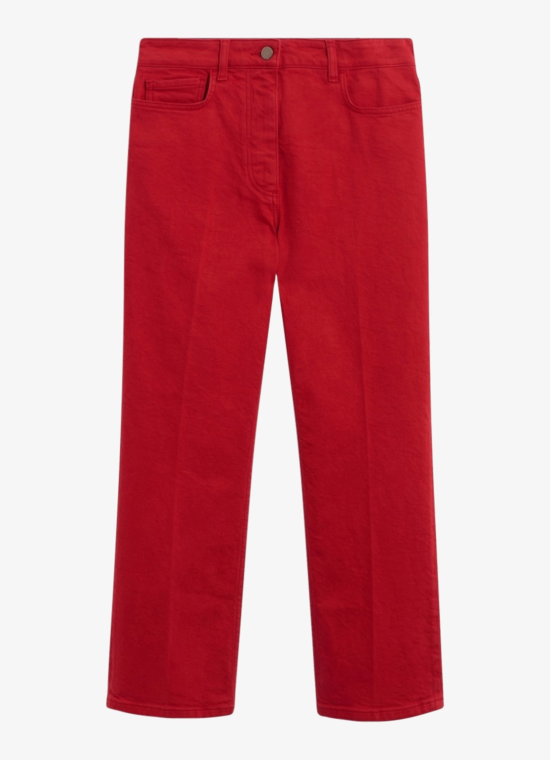 Gerard Darel Mirage high waist straight fit jeans - voorkant 3 rood