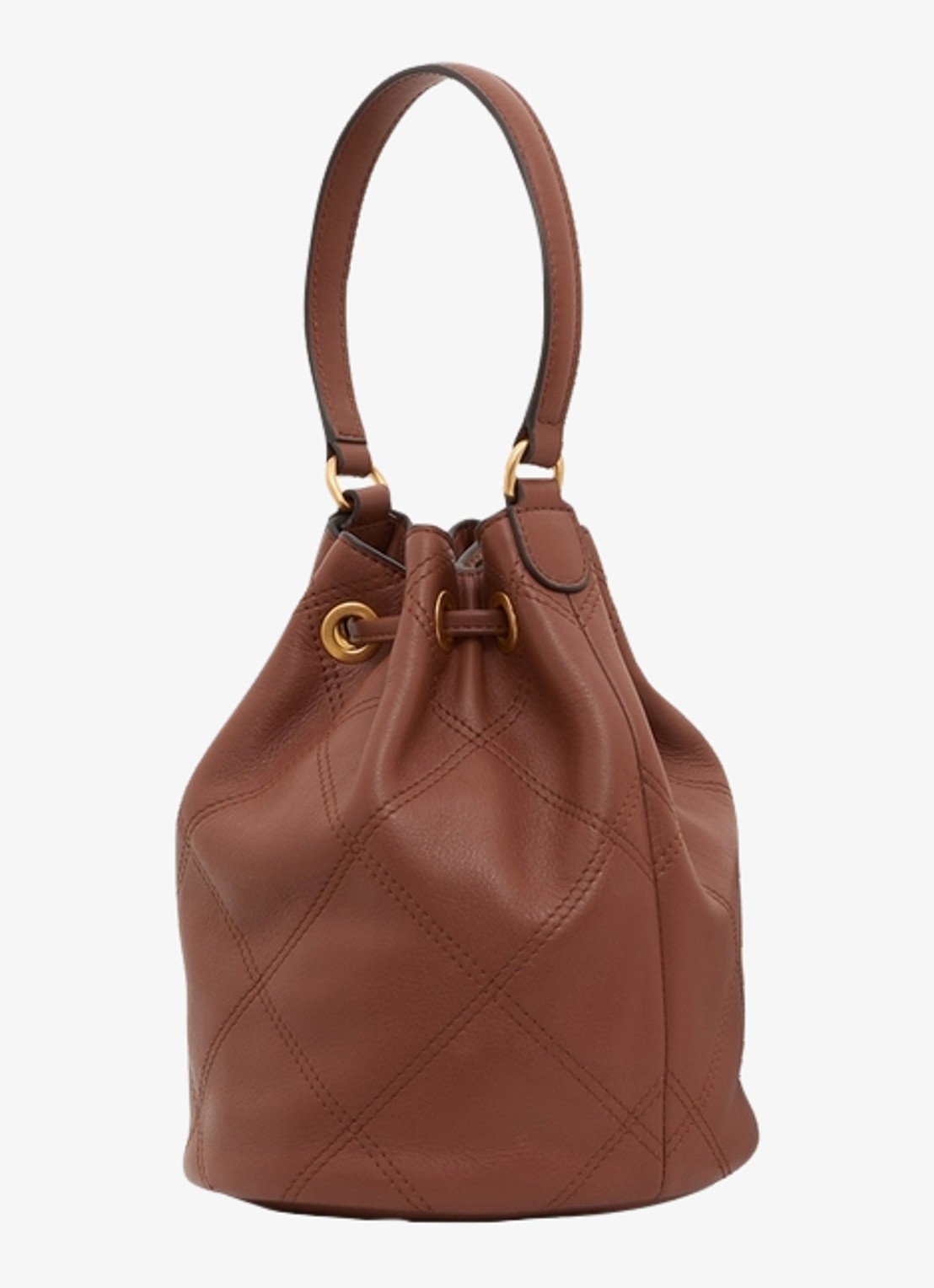 Gerard Darel Naomi handtas van quilted leer - detail 2 camel