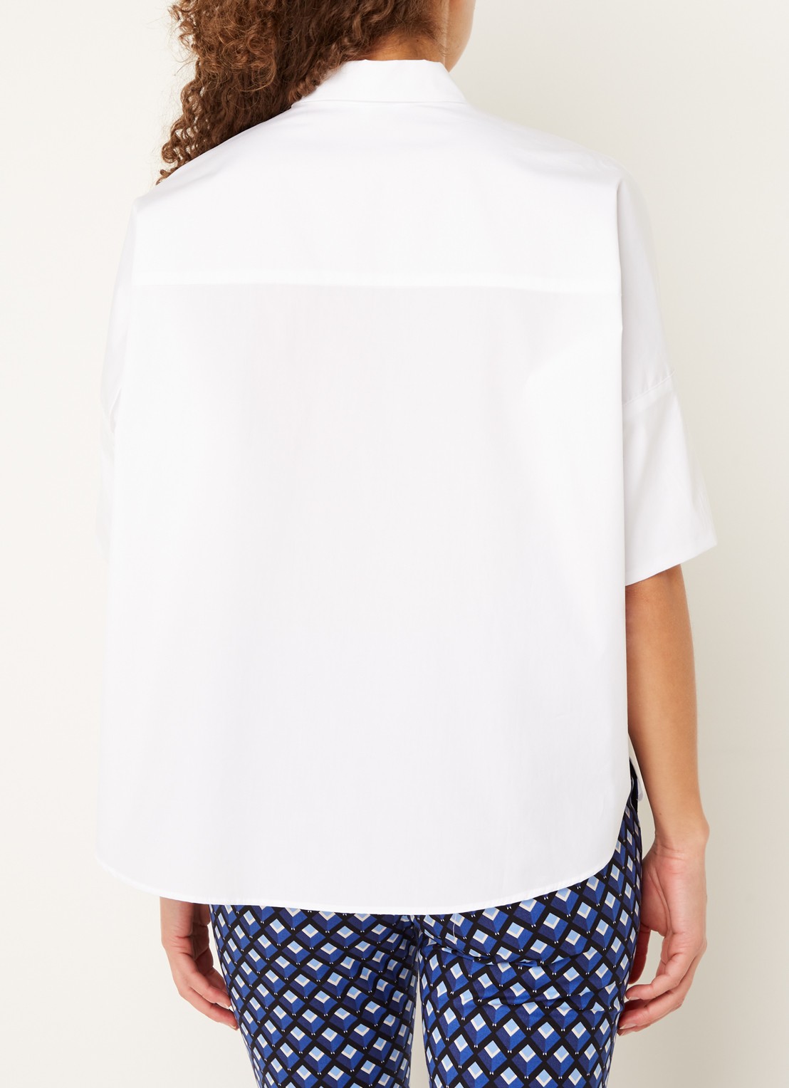 Gerard Darel Nara blouse met stretch - achterkant 2 wit