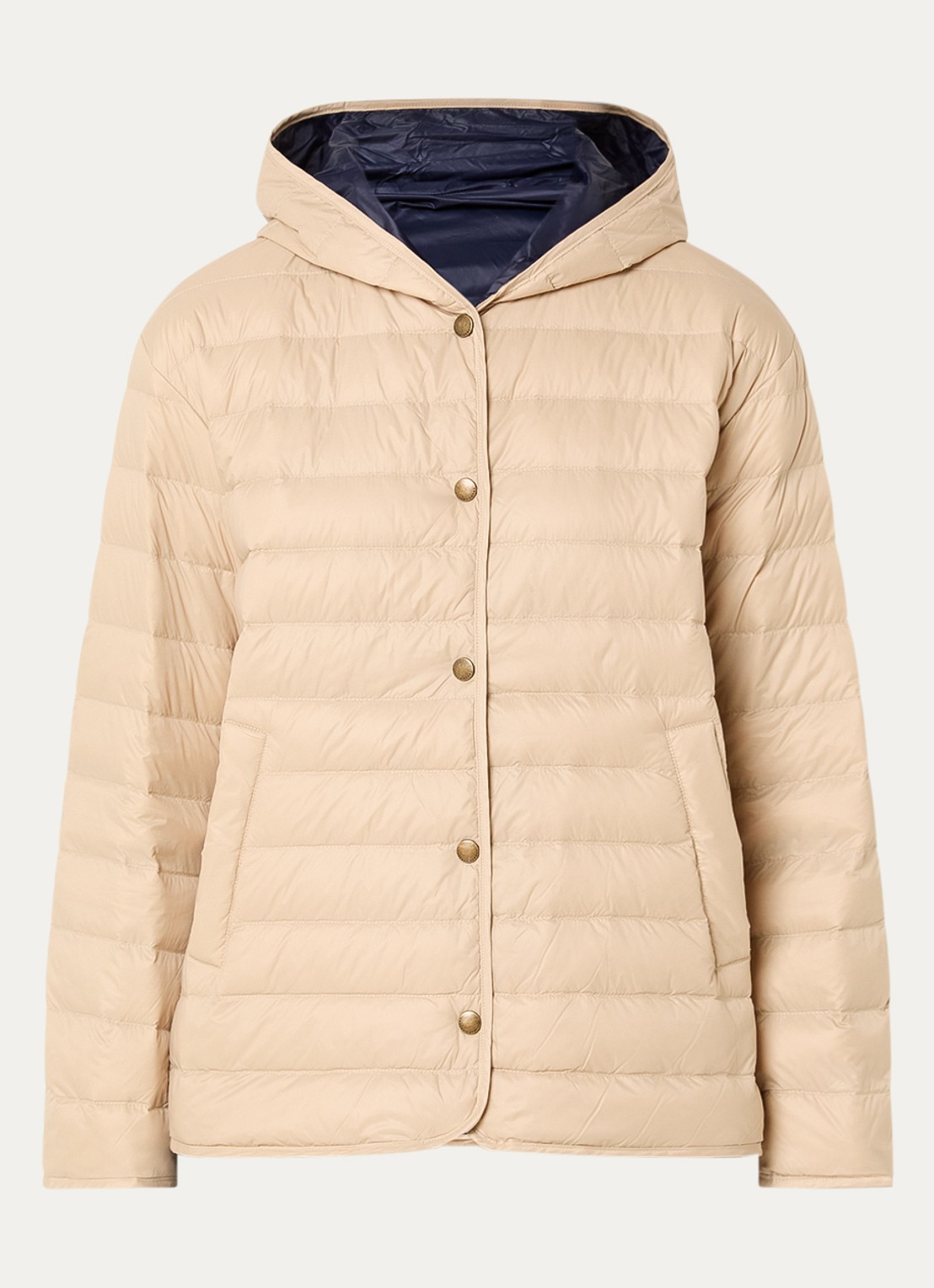 Gerard Darel Priscille reversible jack met steekzakken - voorkant 2 zand