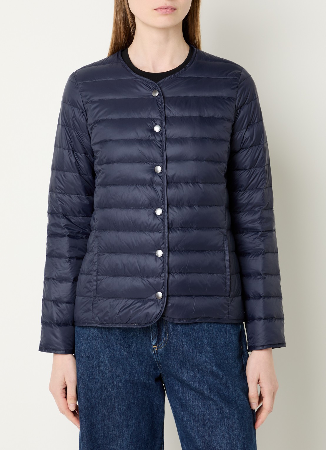 Gerard Darel Solange gewatteerd jack met donsvulling - detail 5 blauw