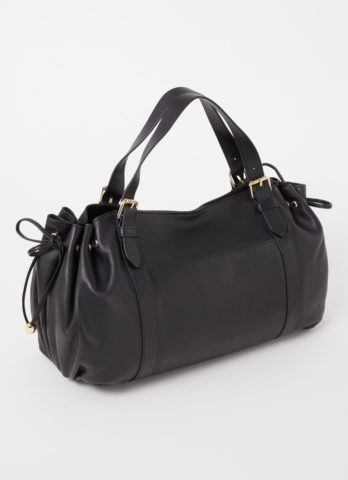 Gerard Darel St Germain handtas van leer - achterkant zwart