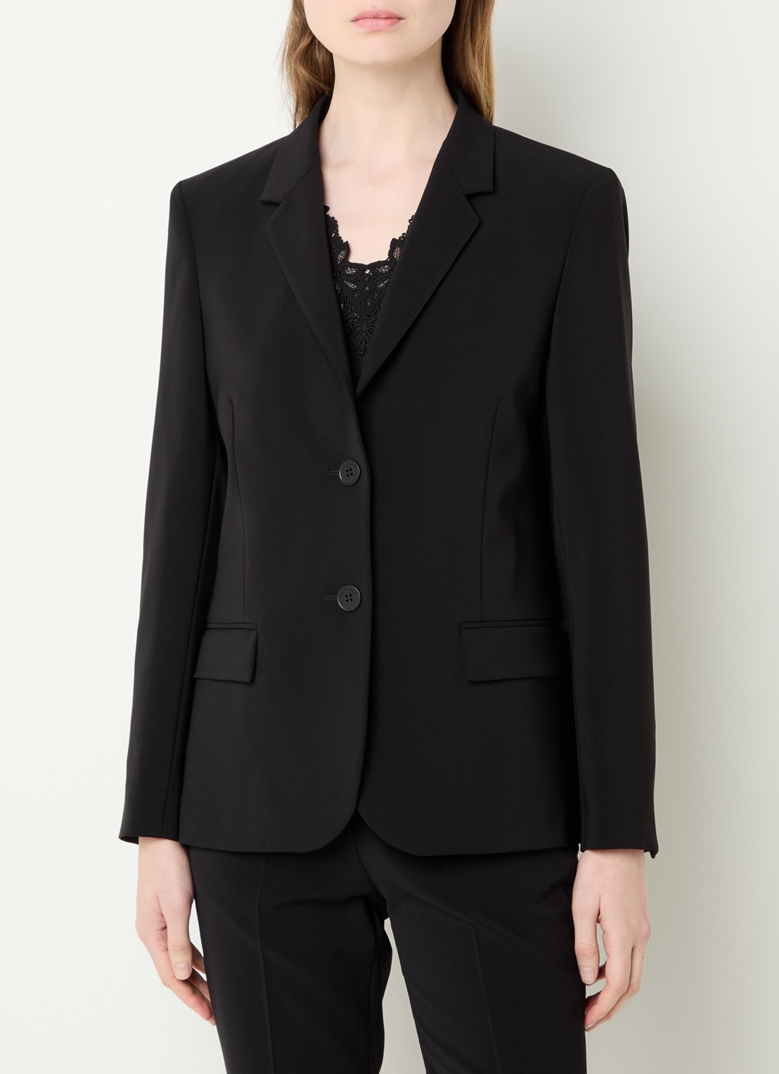 Gerard Darel Taisy blazer met klepzakken - detail 4 zwart