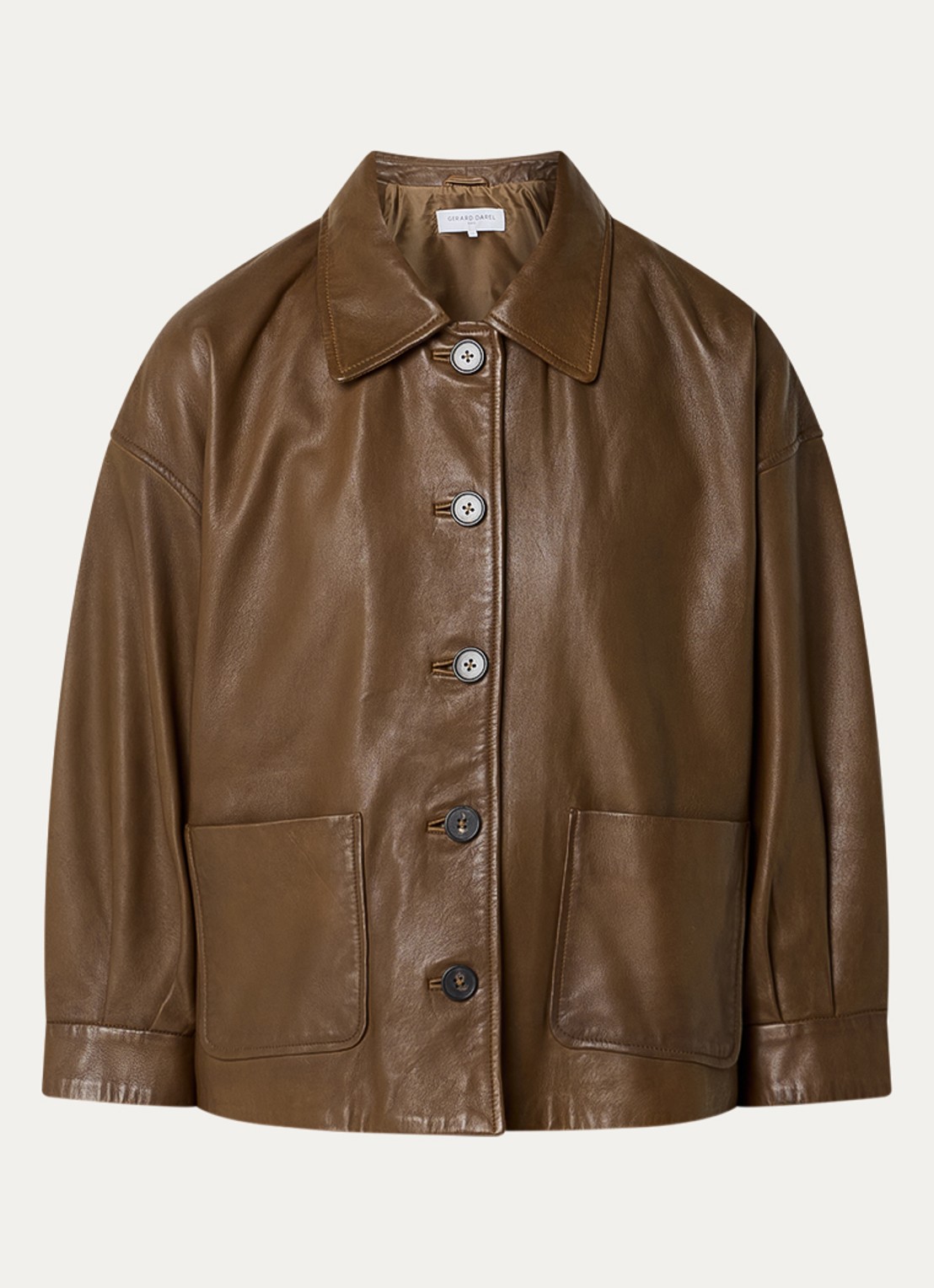 Gerard Darel Tinae jack van lamsleer - voorkant 3 bruin