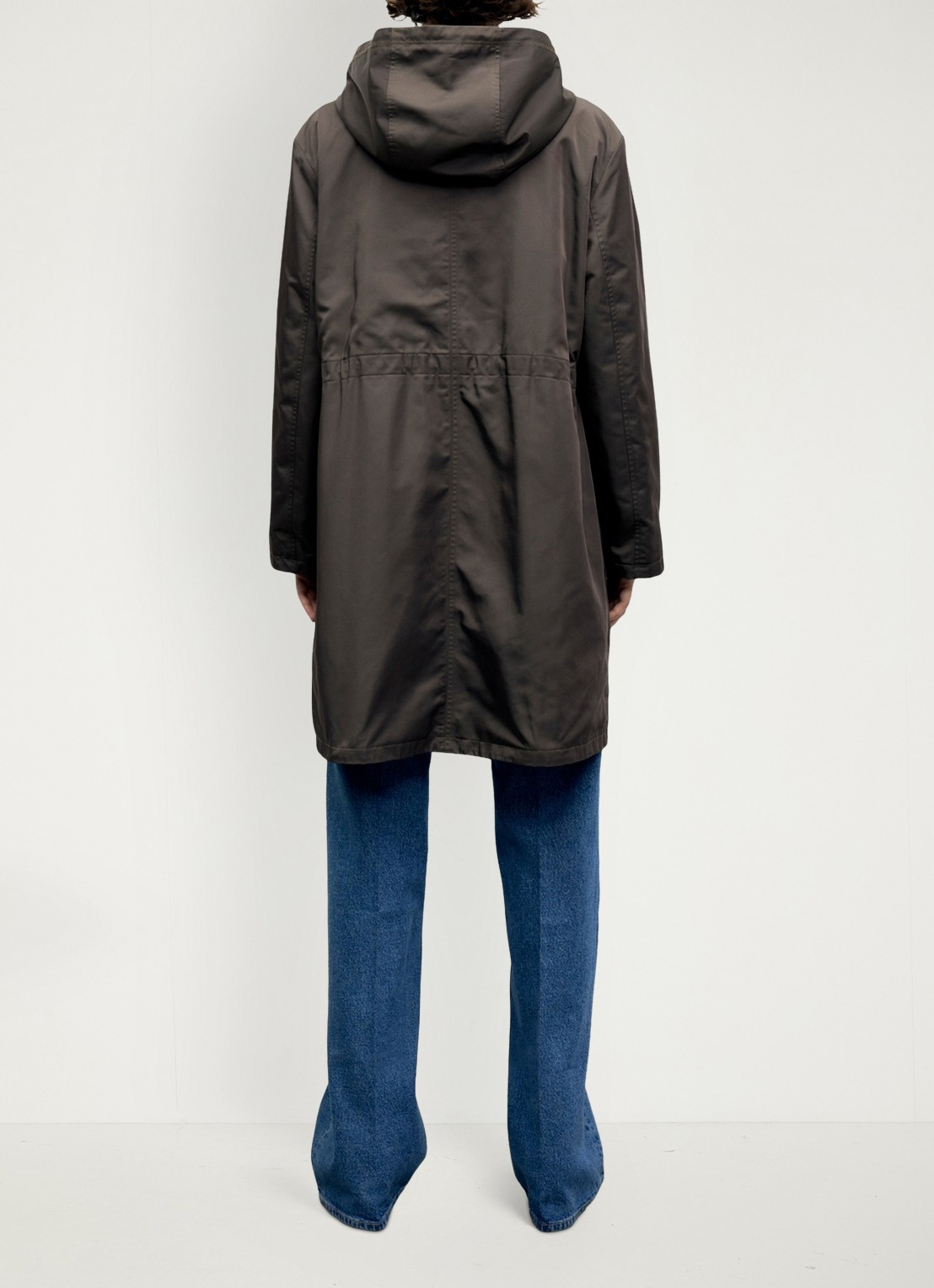 Gerard Darel Velia reversible parker  - achterkant bruin