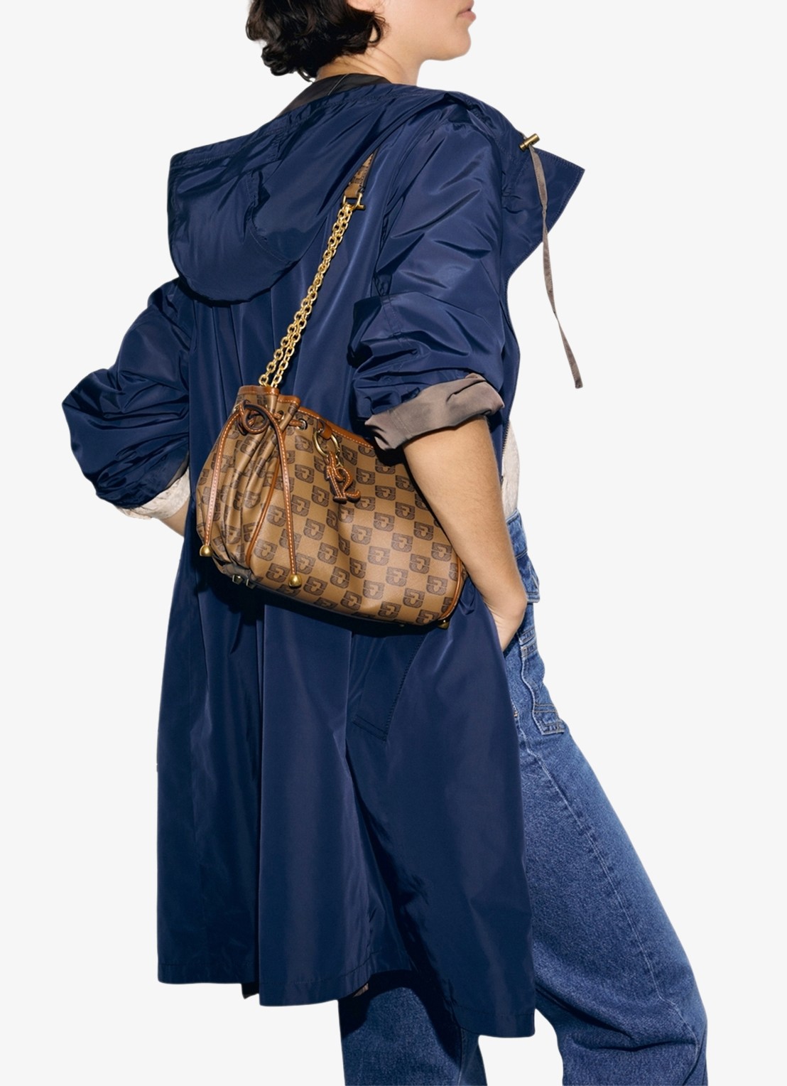 Gerard Darel Velia reversible parker  - detail 6 bruin