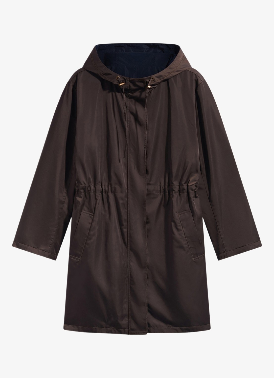 Gerard Darel Velia reversible parker  - voorkant 7 bruin