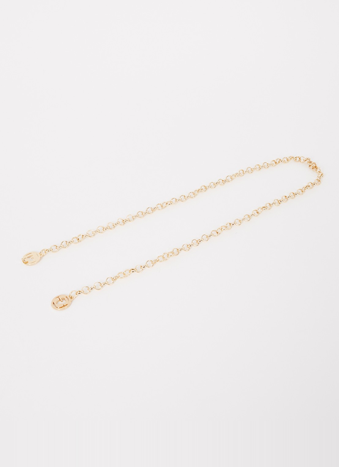 Gerard Darel Veronica schouderriem met logo - voorkant goud