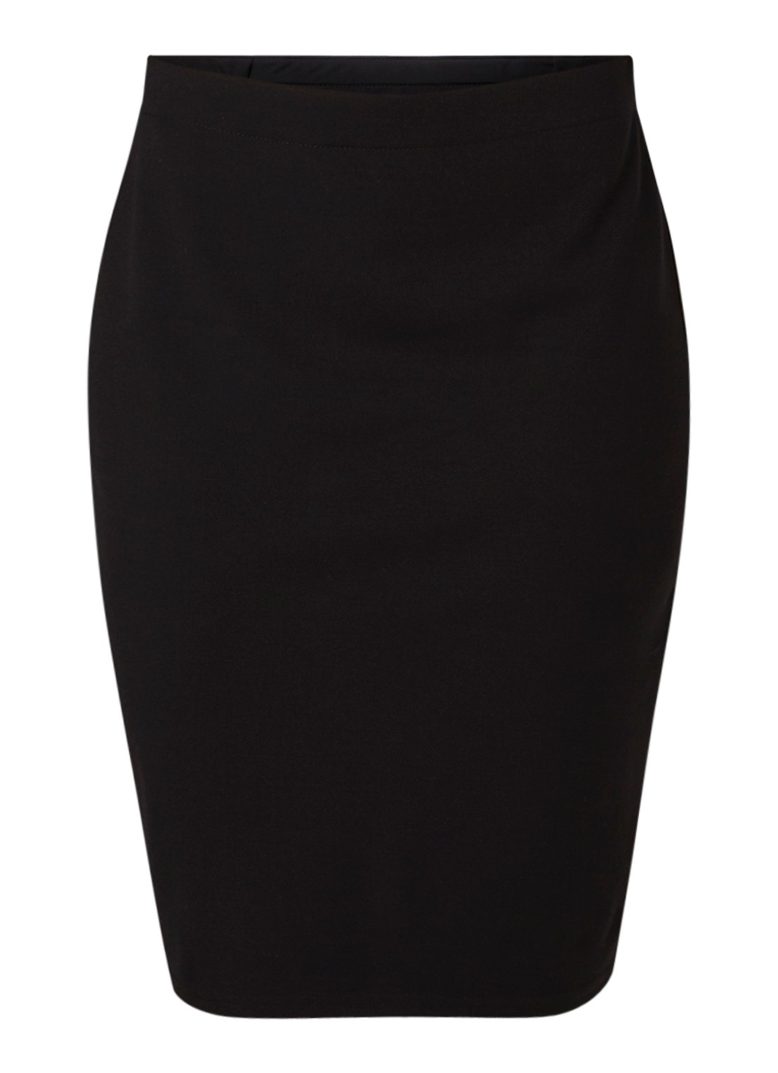 Gerry Weber Minirok van stretchjersey - voorkant 3 zwart