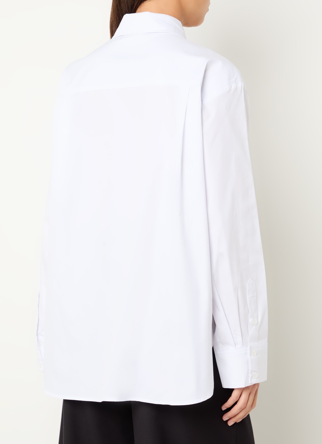 Gestuz York blouse met kraag - achterkant 2 wit