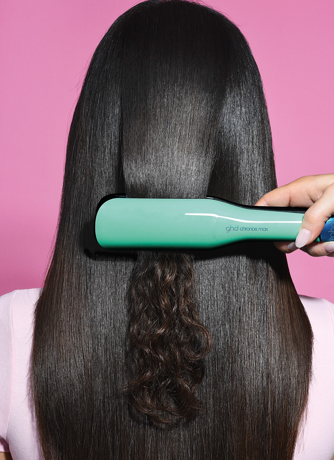 ghd Chronos Max Stijltang  - detail 6 lichtgroen