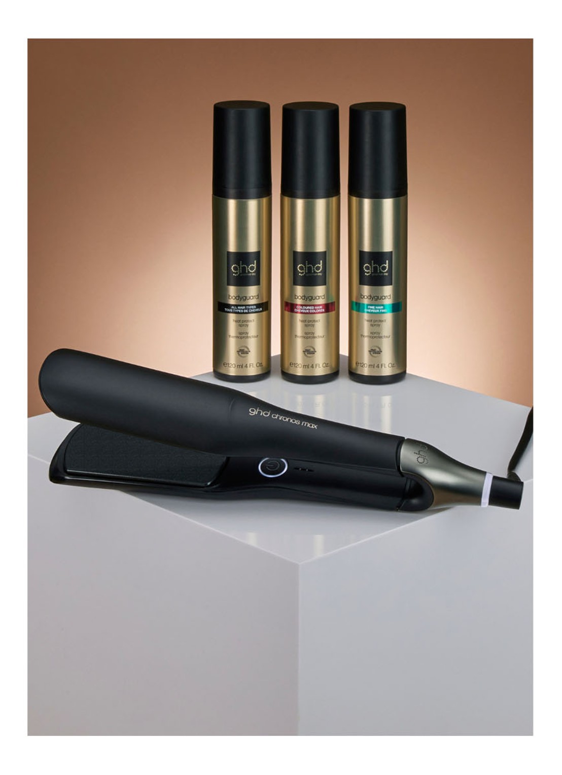 ghd Chronos Max Styler - stijltang - detail 4 zwart