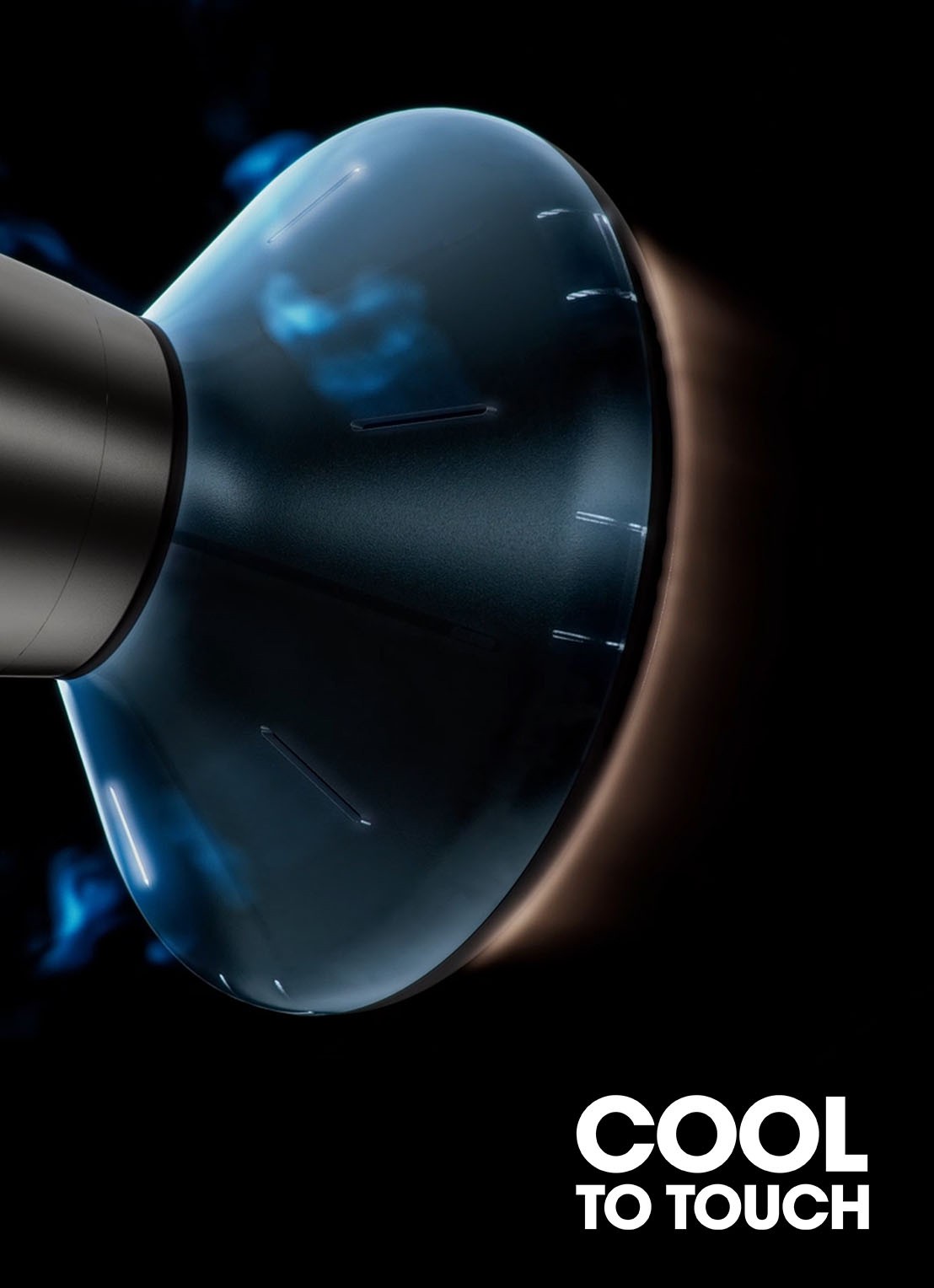 ghd Curl Diffuser voor ghd Speed hair dryer - detail 2 zwart