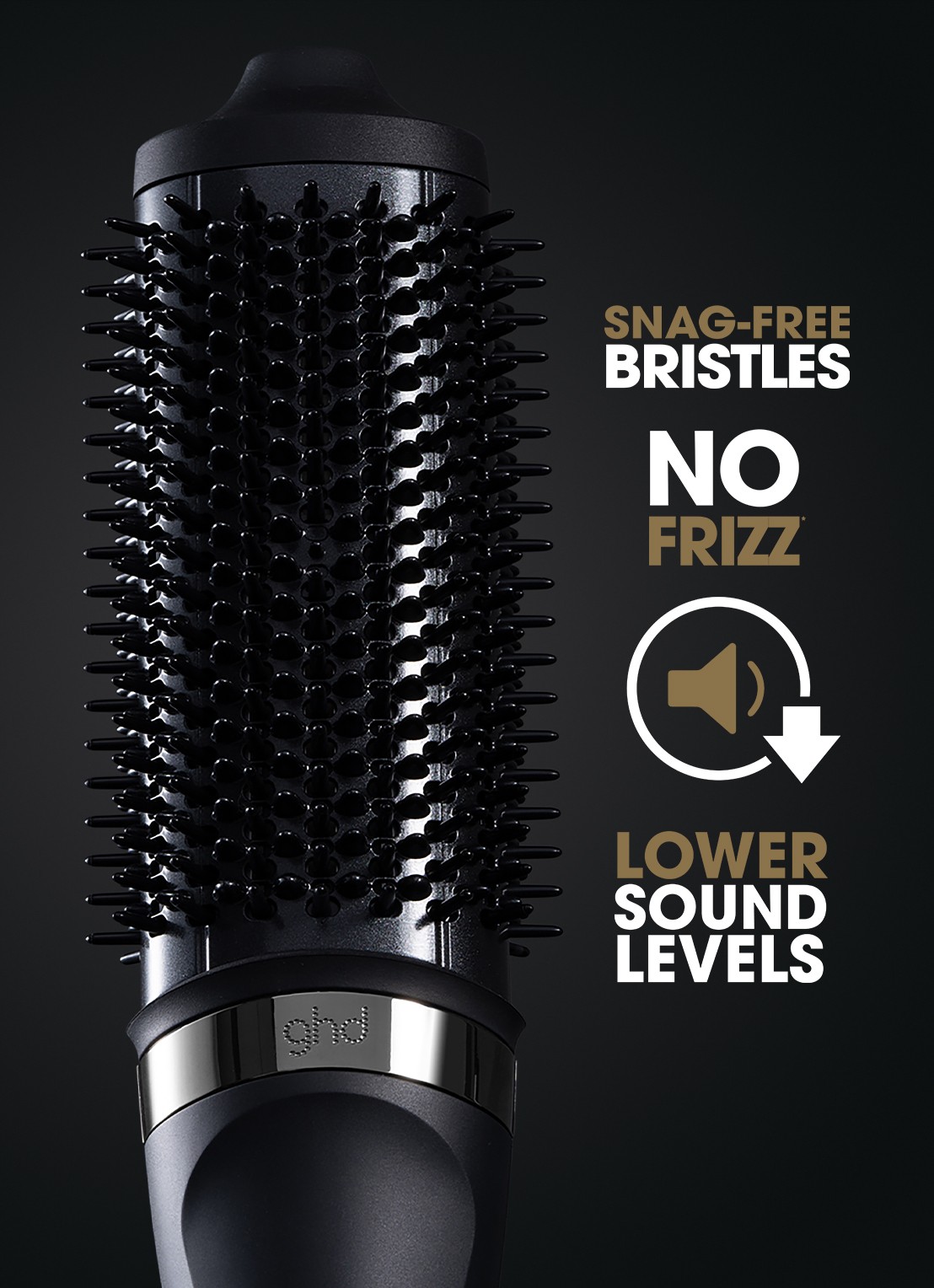 ghd GHD 2-in-1 Föhnborstel Duet Blowdry - detail 4 zwart