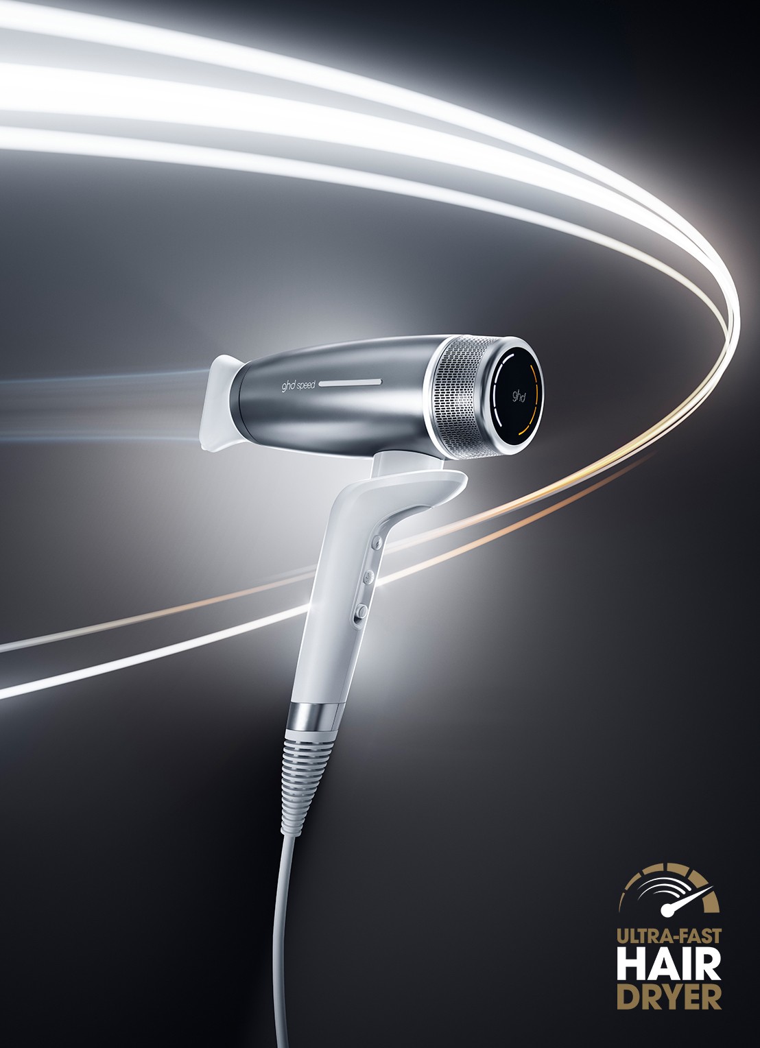 ghd ghd Speed - ultrasnelle ionische föhn  - detail 3 wit