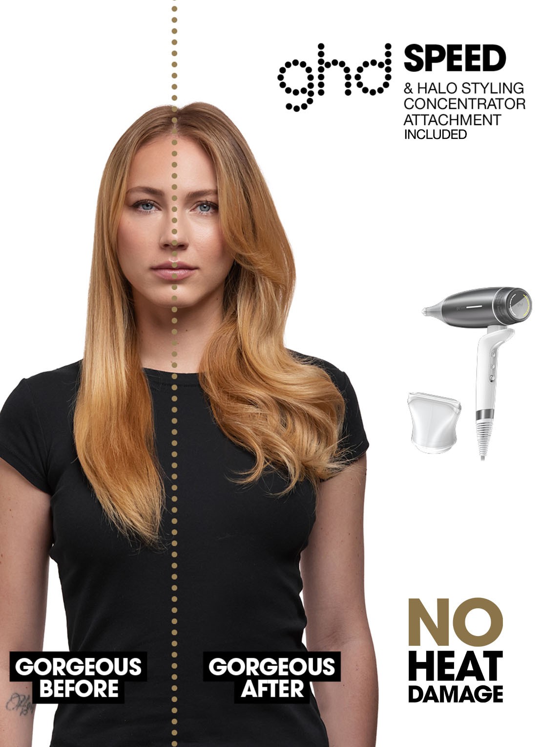 ghd ghd Speed - ultrasnelle ionische föhn  - detail 5 wit