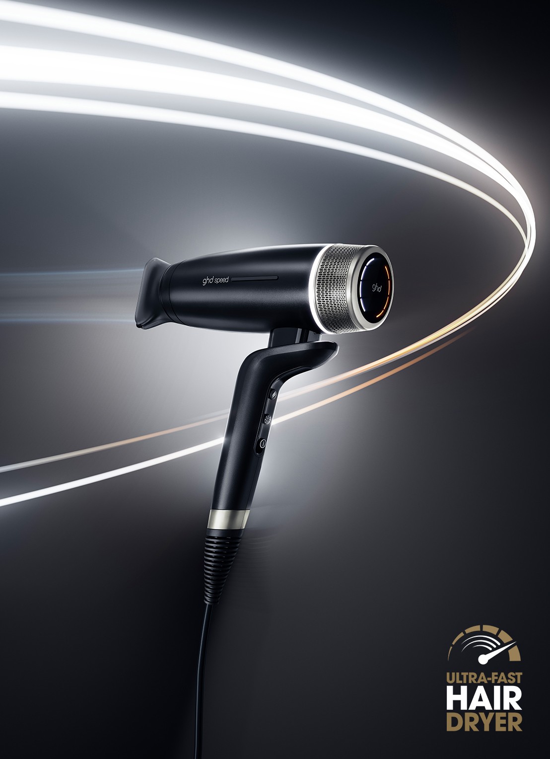 ghd ghd Speed - ultrasnelle ionische föhn  - detail 3 zwart