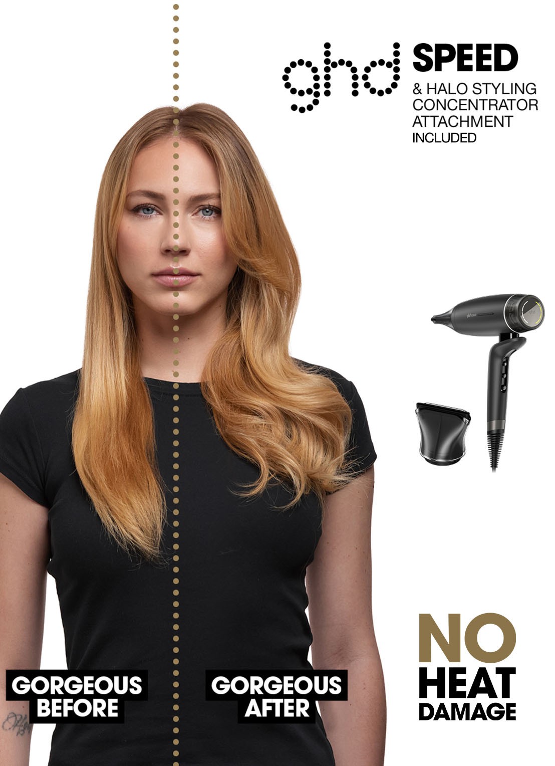 ghd ghd Speed - ultrasnelle ionische föhn  - detail 6 zwart