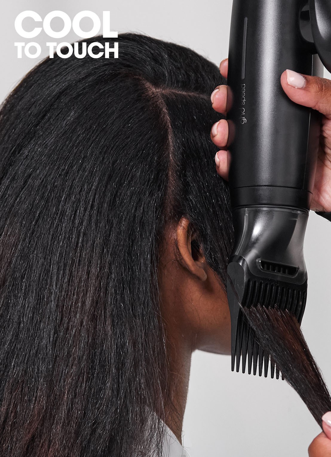 ghd ghd Speed - ultrasnelle ionische föhn  - detail 5 titanium zwart
