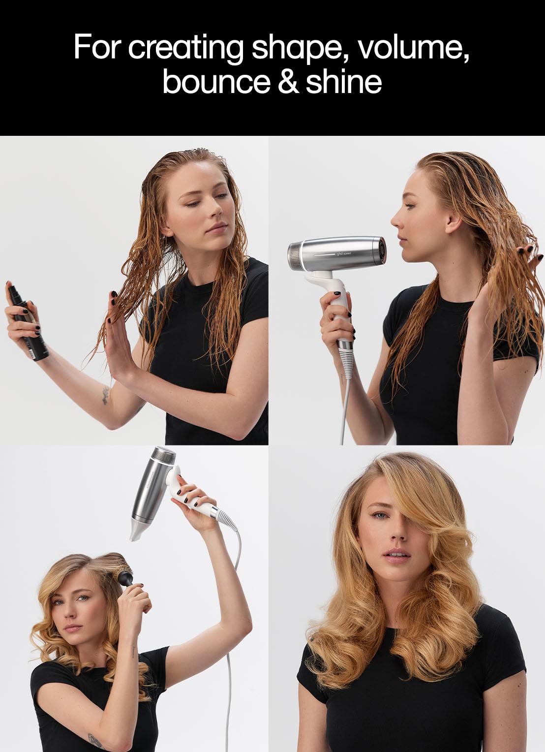 ghd ghd Styling Concentrator voor ghd Speed hair dryer - opzetstuk - detail 7 zwart