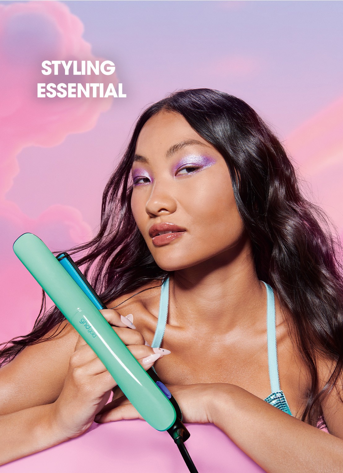 ghd Gold Stijltang  - detail 5 groen