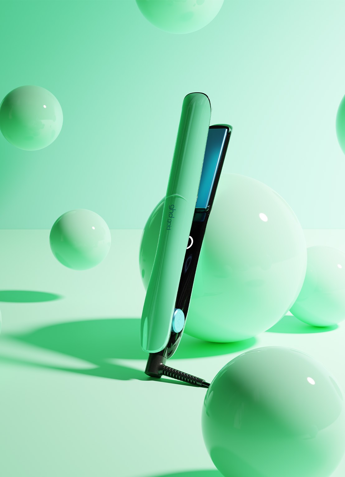 ghd Gold Stijltang  - voorkant 2 groen
