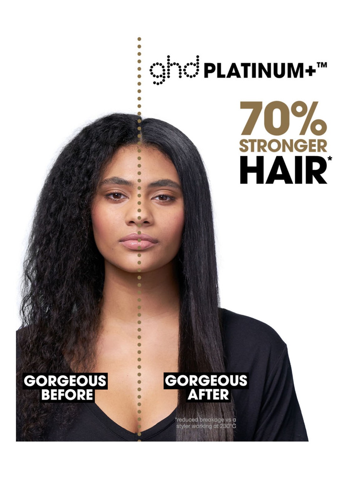 ghd Platinum+ Styler Zwart - stijltang - detail 4 zwart