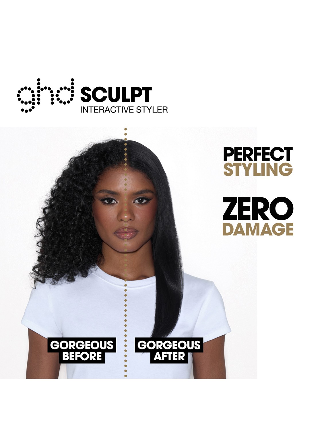 ghd Sculpt interactieve styler - stijltang - detail 2 zwart
