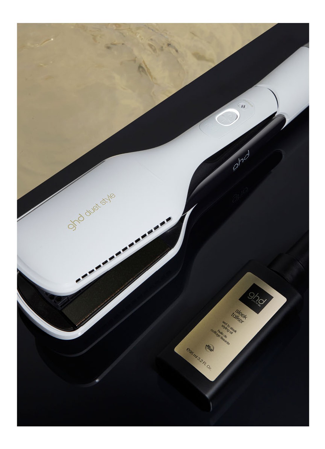 ghd Sleek Talker Wet To Sleek Styling Oil - stylingolie - detail 5 undefined