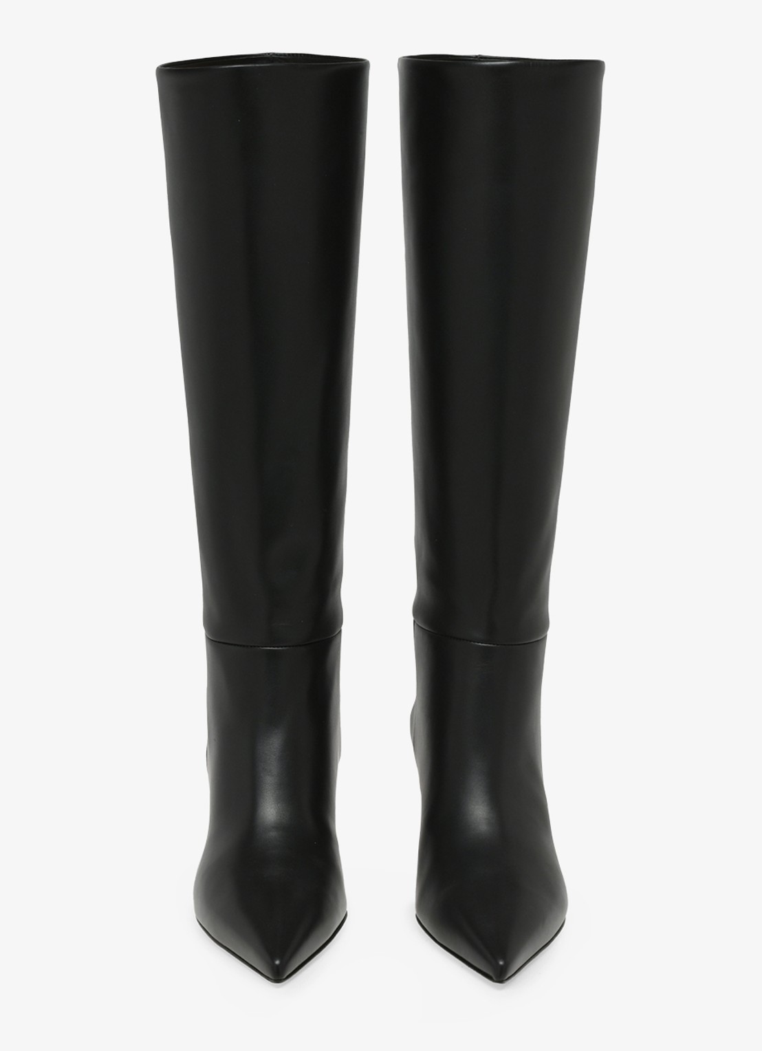 Gianvito Rossi Joyce overknee laars van kalfsleer - detail 4 zwart