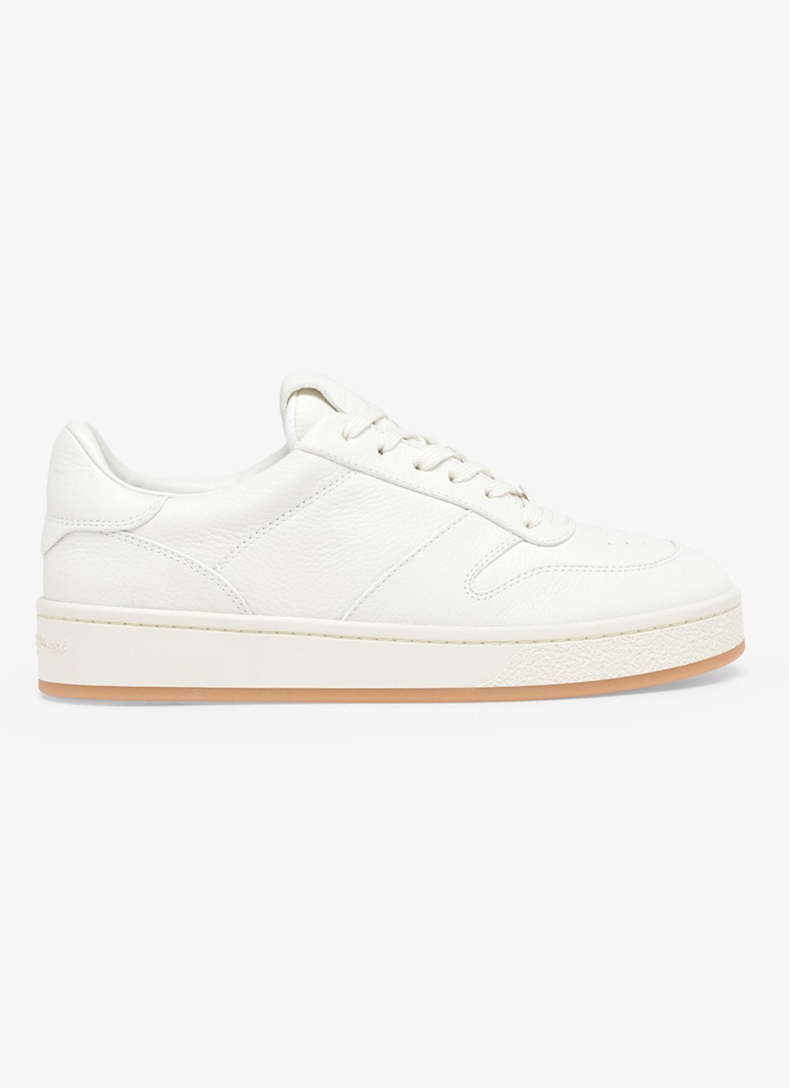 Gianvito Rossi Slam sneaker van kalfsleer - voorkant wit