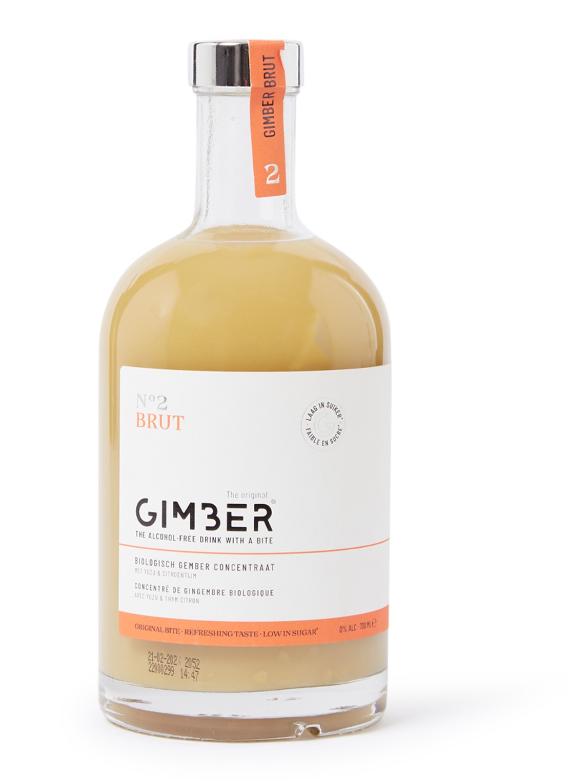 GIMBER N°2 Brut  gember concentraat 700 ml - voorkant undefined