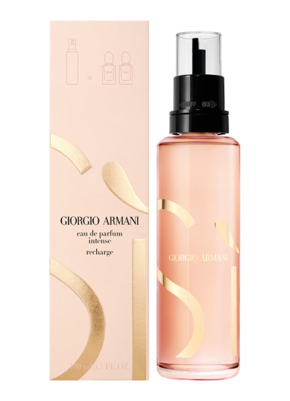Giorgio Armani Sì Eau de Parfum Intense - navulling - voorkant 2 undefined