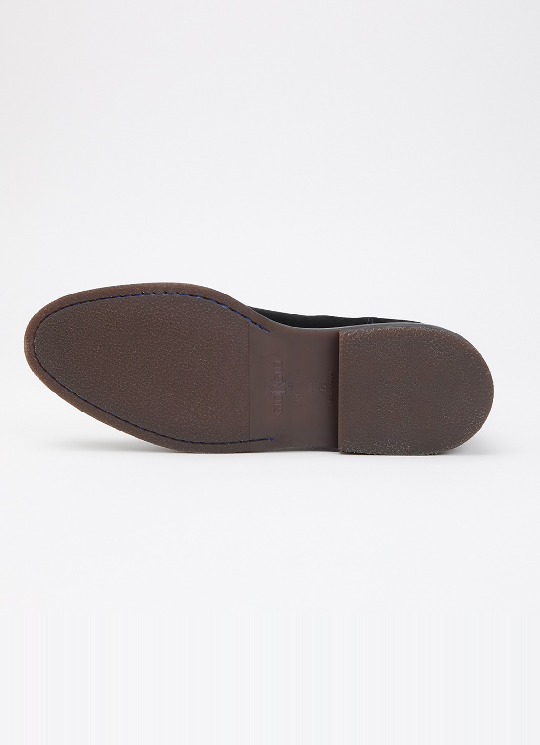 Giorgio Chelsea boot van suède - detail 2 zwart