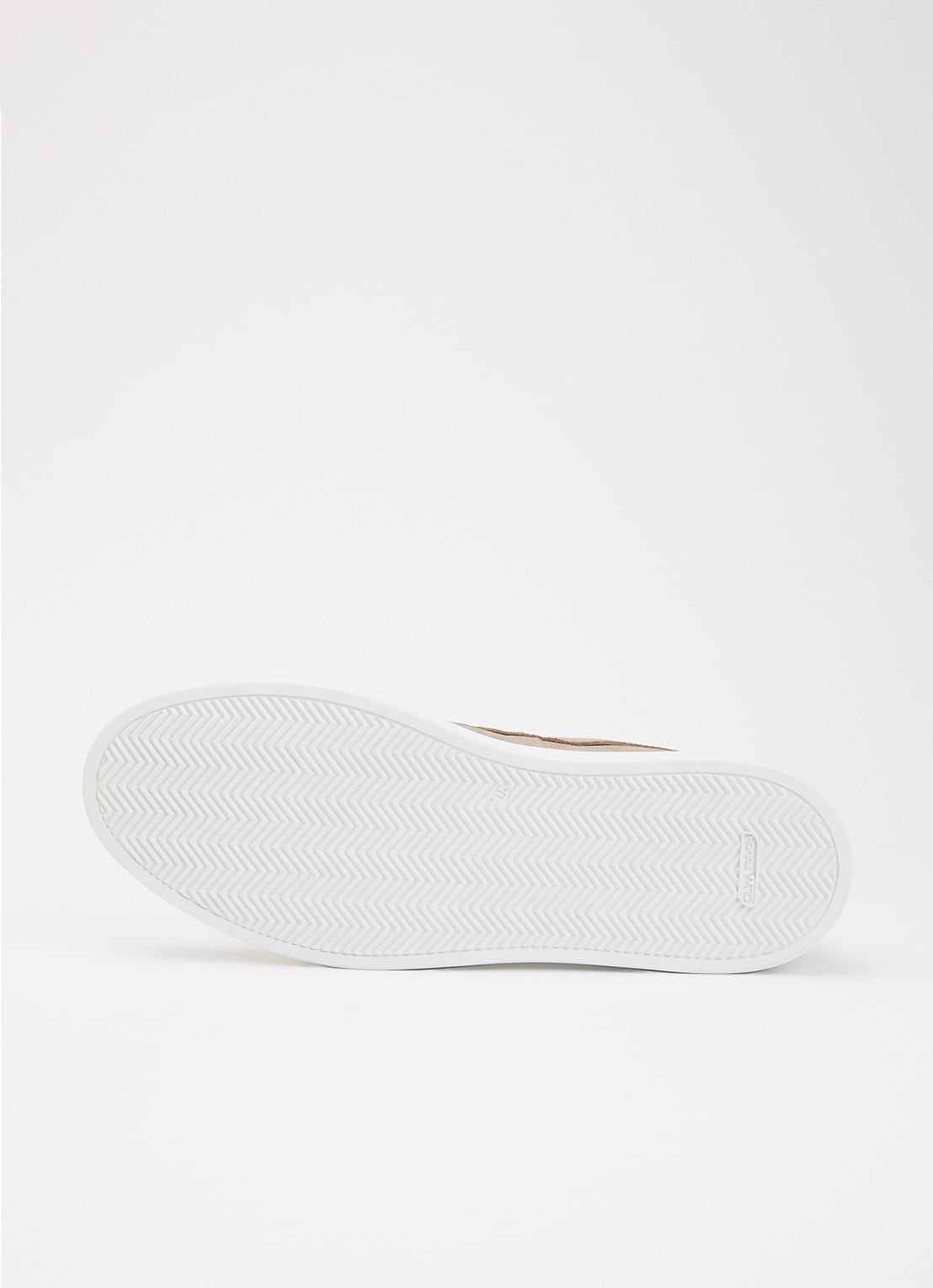 Giorgio Clean Cup slip-on van suède - detail 4 zand