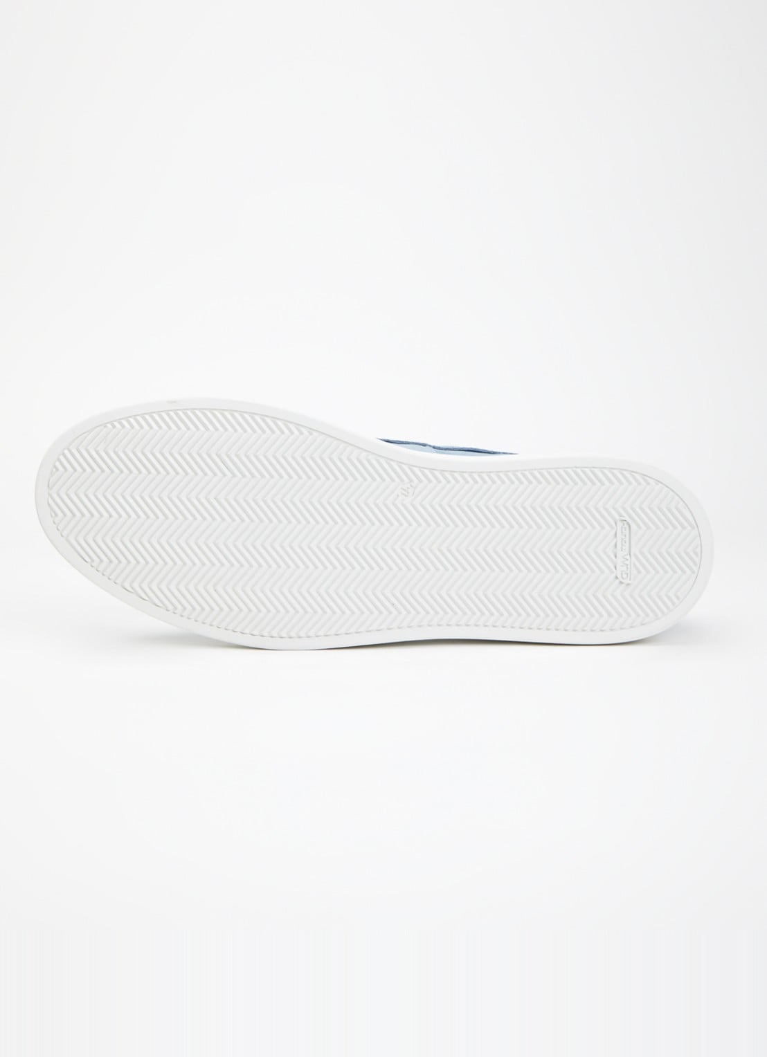 Giorgio Clean Cup slip-on van suède - detail 3 lichtblauw