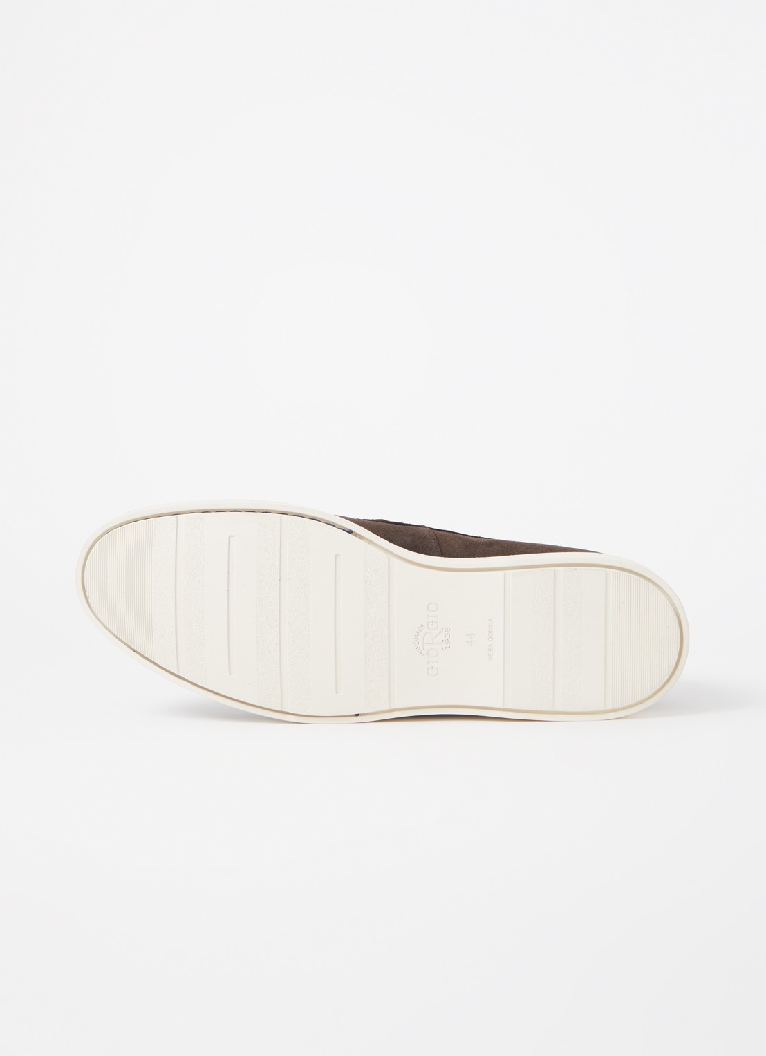 Giorgio Loafer van suéde  - detail 9 donkerbruin