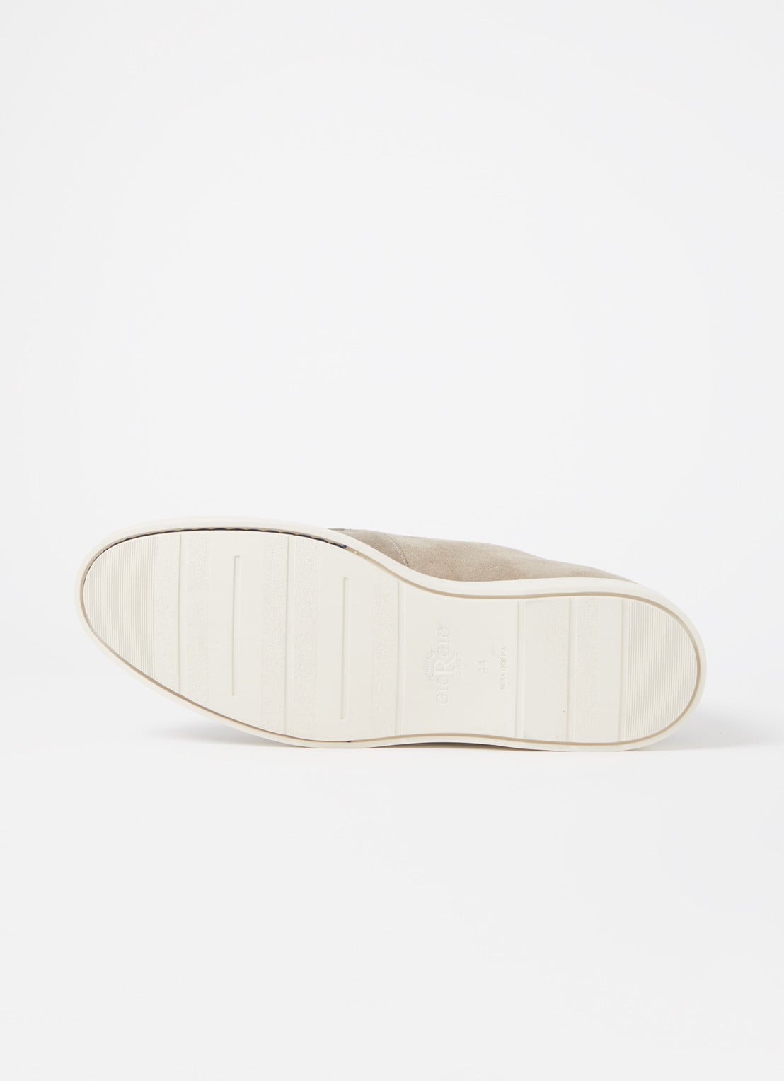 Giorgio Loafer van suéde  - detail 5 zand