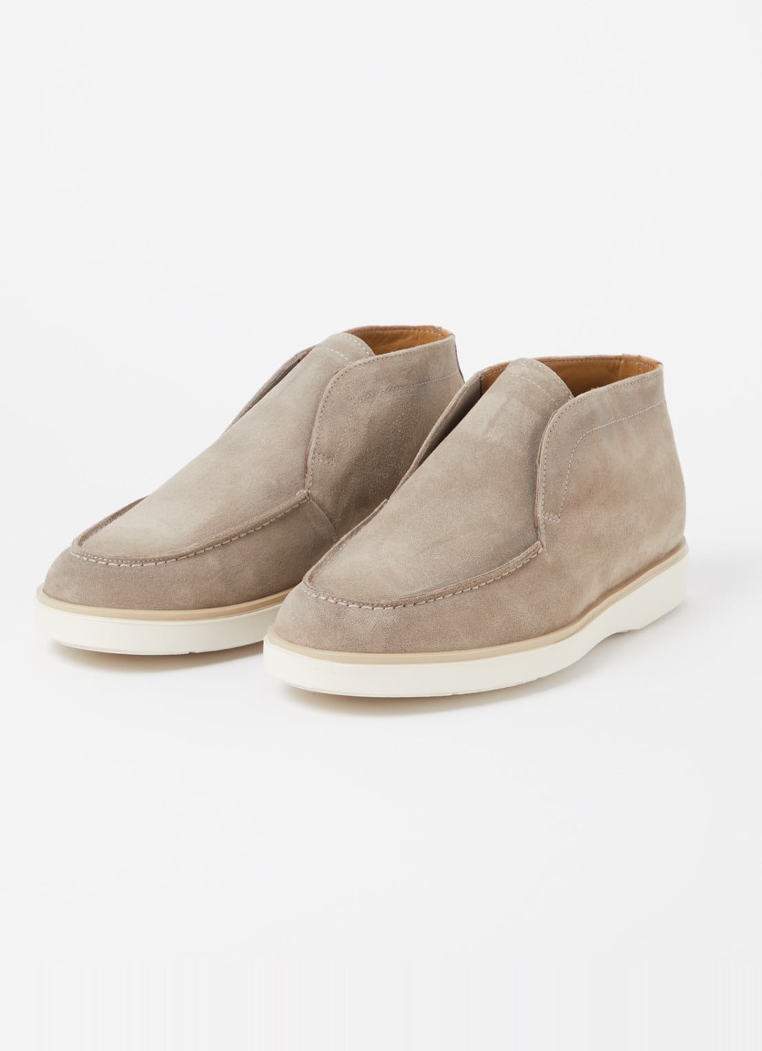 Giorgio Loafer van suéde  - detail 8 zand